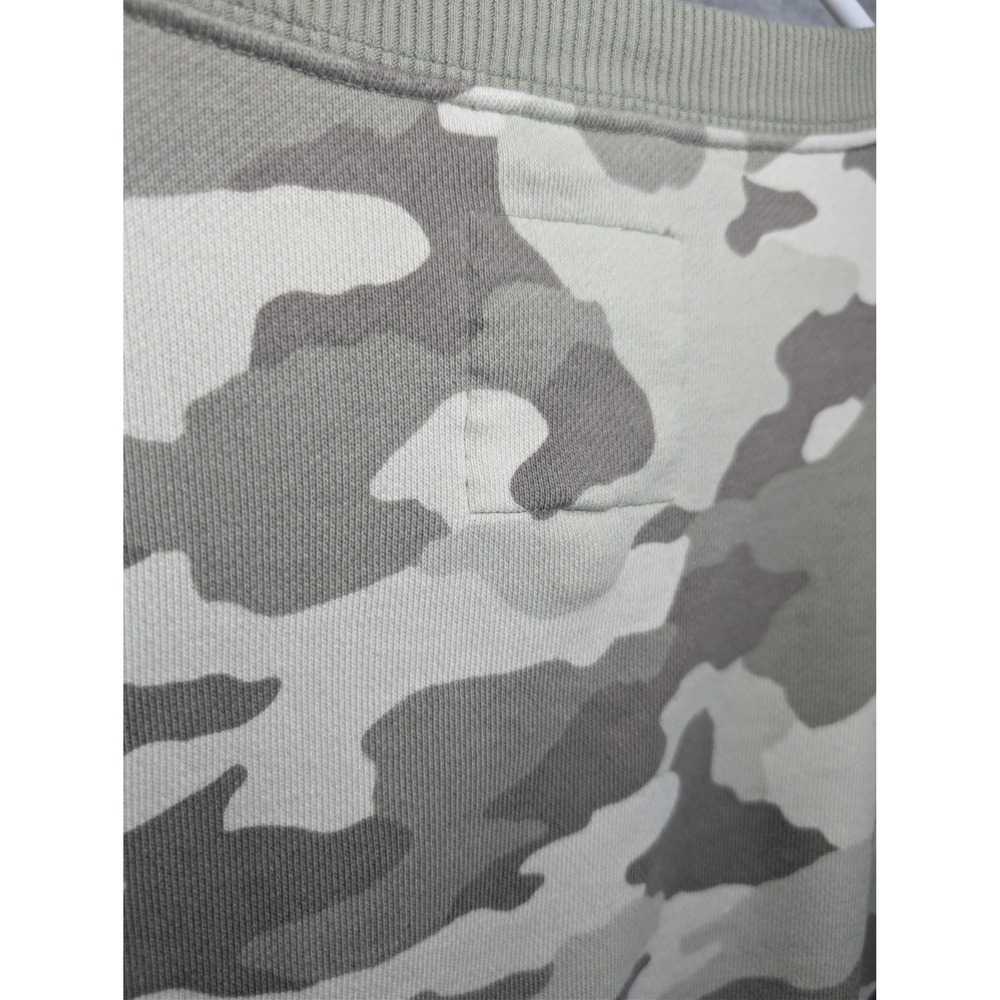 Aerie Womens Camo Cropped Crewneck Sweatshirt Medium Athleisure Loungewear - Picture 3 of 11